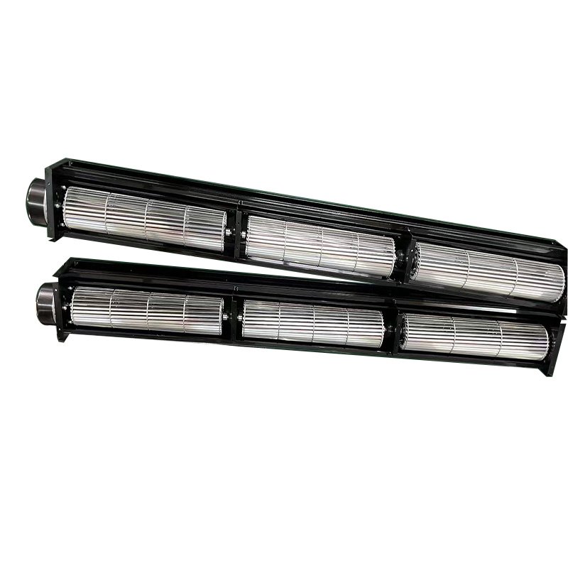 COOLFONG DC 12V/24V Cross Flow Aluminum Tangential Fans Blower Factory Direct from China for Air Curtain